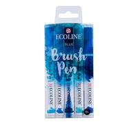 Talens ECOLINE® Brush-Pens bleu, 5 pces