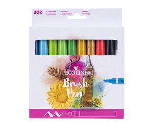 ECOLINE Brush Pen set Paysage | 20 couleurs