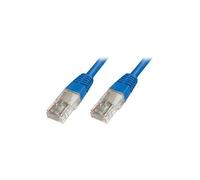 Ecoline - Cordon de raccordement - RJ-45 (M) pour RJ-45 (M) - 1 m - UTP - CAT 5e - démarré - bleu