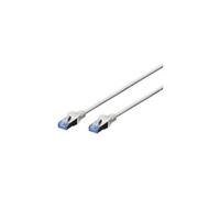 Ecoline - Cordon de raccordement - RJ-45 (M) pour RJ-45 (M) - 5 m - SFTP - CAT 5e - gris
