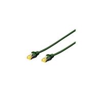 Ecoline - Cordon de raccordement - RJ-45 (M) pour RJ-45 (M) - 50 cm - UTP - CAT 5e - démarré - vert