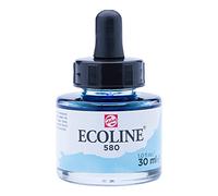 Ecoline Flacon d'aquarelle liquide 30 ml Bleu pastel 580