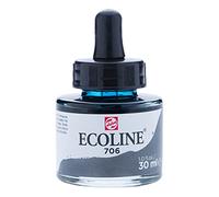 Ecoline Flacon d'aquarelle liquide 30 ml Gris foncé 706 (11257061)