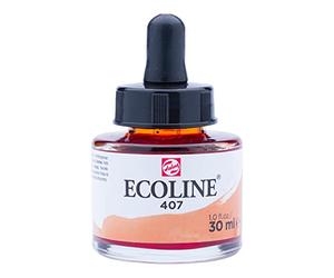 Ecoline Flacon d'aquarelle liquide 30 ml Ocre foncée 407 (11254071)