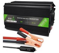 EcoLine - Onduleur 12V à 220V / 230V - Puissance 600w / 1200w - Sinus modifié - Convertisseur de Tension