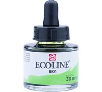 Ecoline peinture à l'eau liquide bouteille 30 ml vert clair 601