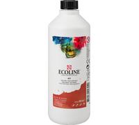 Ecoline peinture à l'eau liquide bouteille 490 ml Sienne brûlée 411