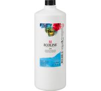 Ecoline peinture à l'eau liquide bouteille 990 ml bleu ciel (cyan) 578
