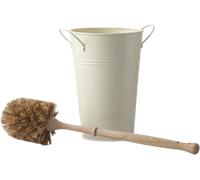 ecoLiving Ensemble Brosse WC - Cream