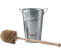 ecoLiving Ensemble Brosse WC - Silver