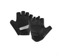 EcoLivzen Gants de cyclisme demi-doigts respirants absorbant les chocs | Le rembourrage en gel réduit les chocs, dos en maille respirante, poignée antidérapante, idéal pour les terrains accidentés