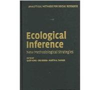 Ecological Inference, Analytical Methods for Social Research
