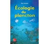 Écologie du plancton - Guy Jacques - Technique Et Documentation - broché - Etude