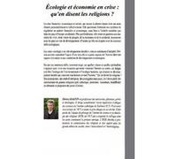 Ecologie Et Économie En Crise : Qu'en Disent Les Religions ?