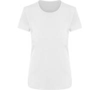 Ecologie - T-shirt "Ambaro" matière recyclée pour femme - Sport PC4087 (L) (Blanc neige)