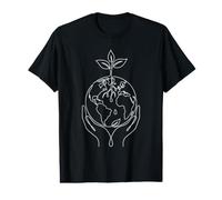 Écologiste du Jour de la Terre Durable T-Shirt Graphique avec Valeur