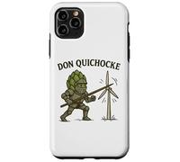 Écologistes, Don-Quichocke v. Éolienne, Artichauts Coque pour iPhone 11 Pro Max