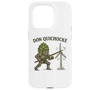 Écologistes, Don-Quichocke v. Éolienne, Artichauts Coque pour iPhone 15 Pro