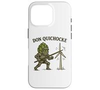 Écologistes, Don-Quichocke v. Éolienne, Artichauts Coque pour iPhone 16 Pro