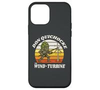Écologistes, Don-Quichocke vs éolienne-Turbine, artichauts Coque pour iPhone 12 Mini