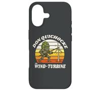 Écologistes, Don-Quichocke vs éolienne-Turbine, artichauts Coque pour iPhone 17