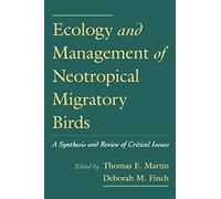 Ecology And Management Of Neotropical Migratory Birds