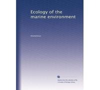 Ecology of the marine environment