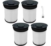 ECOMAID Lot de 4 filtres à poussière fine pour aspirateurs sans fil Miele TriFlex HX1 FSF Pro Cat & Dog HX-FSF HEPA - Pièce de rechange n° 11289902