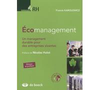 Ecomanagement : Un management durable pour des entreprises vivantes