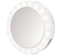 Ecomed by medisana CM-20E Miroir à Selfie avec lumière LED, Miroir cosmétique pour Les déplacements, adapté aux Smartphones, Mobiles, Portables et tablettes, Petit et léger pour Le Sac à Main