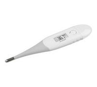 Ecomed TM-60E Thermomètre médical avec alarme spéciale fièvre, étanche Blanc G