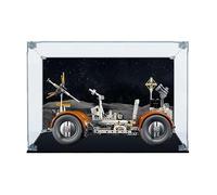 Ecometa - Boîtier en Plexiglass Arca Lite Compatible Lego® pour Set Véhicule d’Exploration Lunaire NASA Apollo-LRV (42182) | avec Fond Amovible
