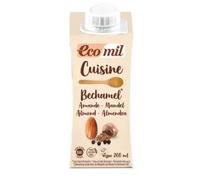 Ecomil Béchamel Cuisine Amande Bio 200ml, Alternative Végétale Sans Soja