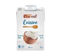 ECOMIL - Crème cuisine au lait de coco 500ml - Vente à l'unité - meilleure offre