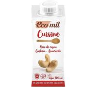 Ecomil Cuisine Noix De Cajou Sans Sucres Bio 200ml