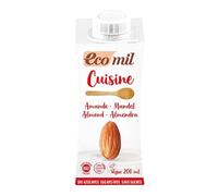 ECOMIL - Préparation cuisine amandes sans sucres 200ml - Vente à l'unité - meilleure offre