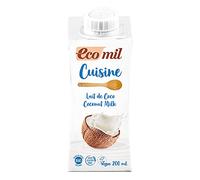 Ecomil - Préparation Cuisine Lait De Coco 200Ml - Vendu par unité