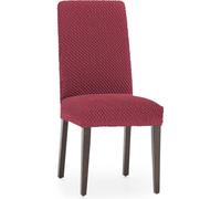 ECOMMERC3 2 Housses de Chaise universelles et polyvalentes - Housse de Chaise Couleur Bordeaux Protecteur Facile à Placer pour Dossier, siège et accoudoirs