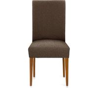 ECOMMERC3 2 Housses de Chaise universelles et polyvalentes - Housse de Chaise Couleur Marron Protecteur Facile à Placer pour Dossier, siège et accoudoirs