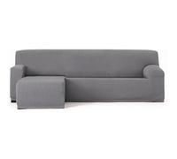 ECOMMERC3 Chaiselong Housse de canapé Universelle et Polyvalente avec accoudoir Court Gauche Gris