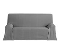 ECOMMERC3 Couvre-lit Multifonction léger et élégant pour canapé ou lit 130 x 180 cm Anthracite