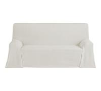 ECOMMERC3 Couvre-lit Multifonction léger et élégant pour canapé ou lit 230 x 260 cm Écru, Ecru