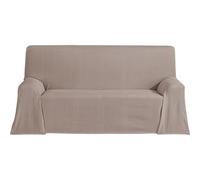 ECOMMERC3 Couvre-lit Multifonction léger et élégant pour canapé ou lit 230 x 260 cm Marron