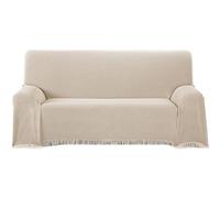 ECOMMERC3 Couvre-lit Multifonction Taille 300 x 260 cm pour canapé ou lit - Foulard Multifonction Toucher Extra Doux, Couleur Beige