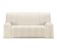 ECOMMERC3 Couvre-lit Multifonction, Toucher Extra Doux, Couleur écru, 180 x 260 cm