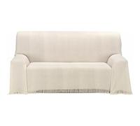 ECOMMERC3 Couvre-lit Multifonction, Toucher Extra Doux, Couleur écru, 230 x 260 cm