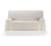 ECOMMERC3 Dessus de Lit Couvre-lit Multifonction, Toucher Extra Doux, Couleur écru, 300 x 260 cm, Ecru