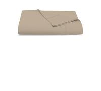 ECOMMERC3 Drap de Dessus Extra Doux et Confortable pour lit de 80 cm - Drap Plat Couleur Terre 100% fabriqué en Espagne, Respirant, Facile d'entretien