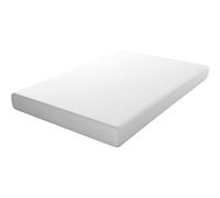 ECOMMERC3 Drap-Housse Extra Doux et Confortable pour lit de 105 cm - Couleur : Blanc, fabriqué en Espagne, réglable, Facile à Laver et résistant