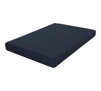 ECOMMERC3 Drap-Housse Extra Doux et Confortable pour lit de 120 cm, Couleur Marine, fabriqué en Espagne, réglable, Facile à Laver et résistant